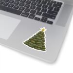 tactical christmas tree sticker military sandbag art