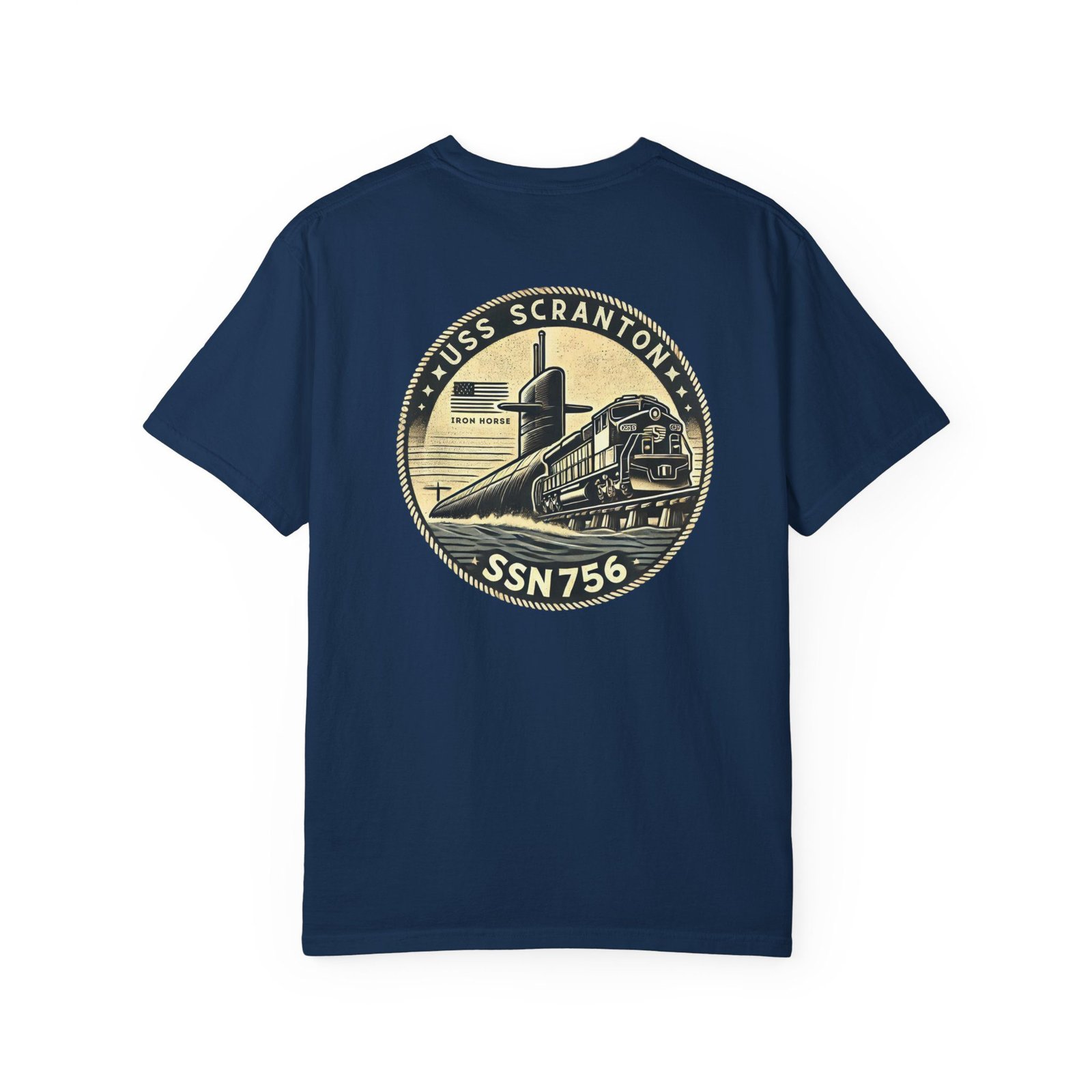 uss scranton ssn 756 submarine t shirt