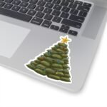 tactical christmas tree sticker military sandbag art