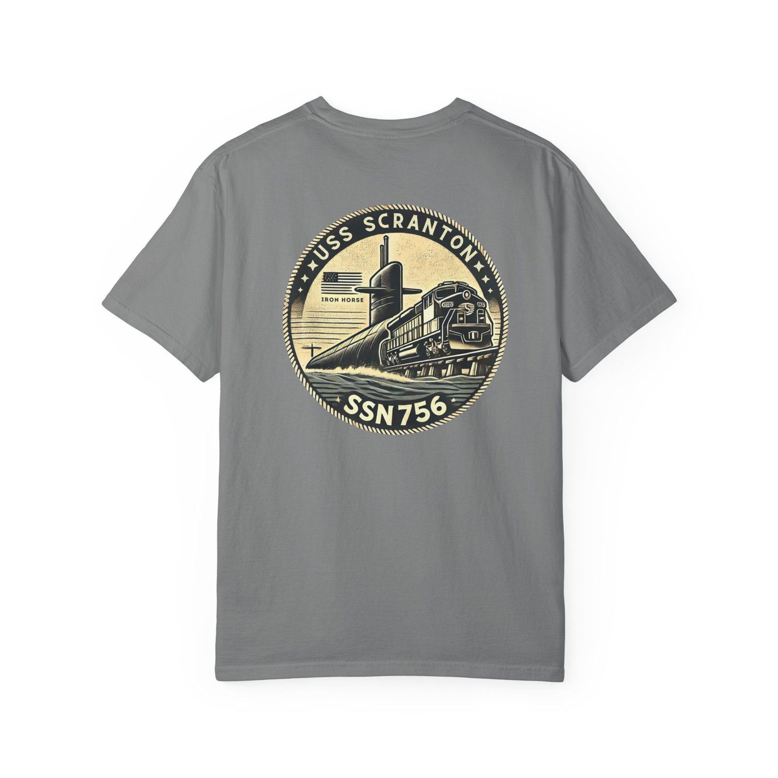 uss scranton ssn 756 submarine t shirt