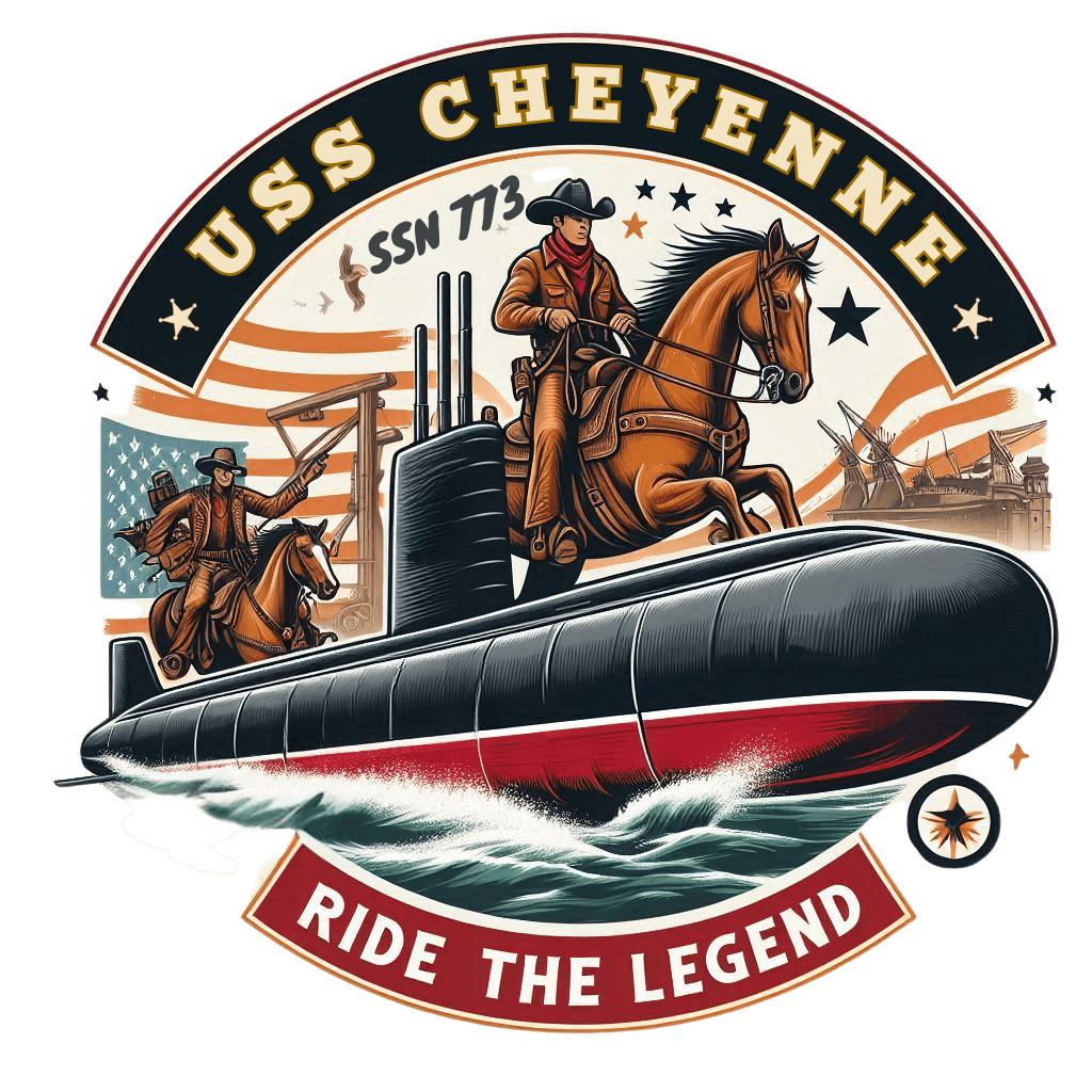 uss cheyenne ssn 773 submarine coffee cup