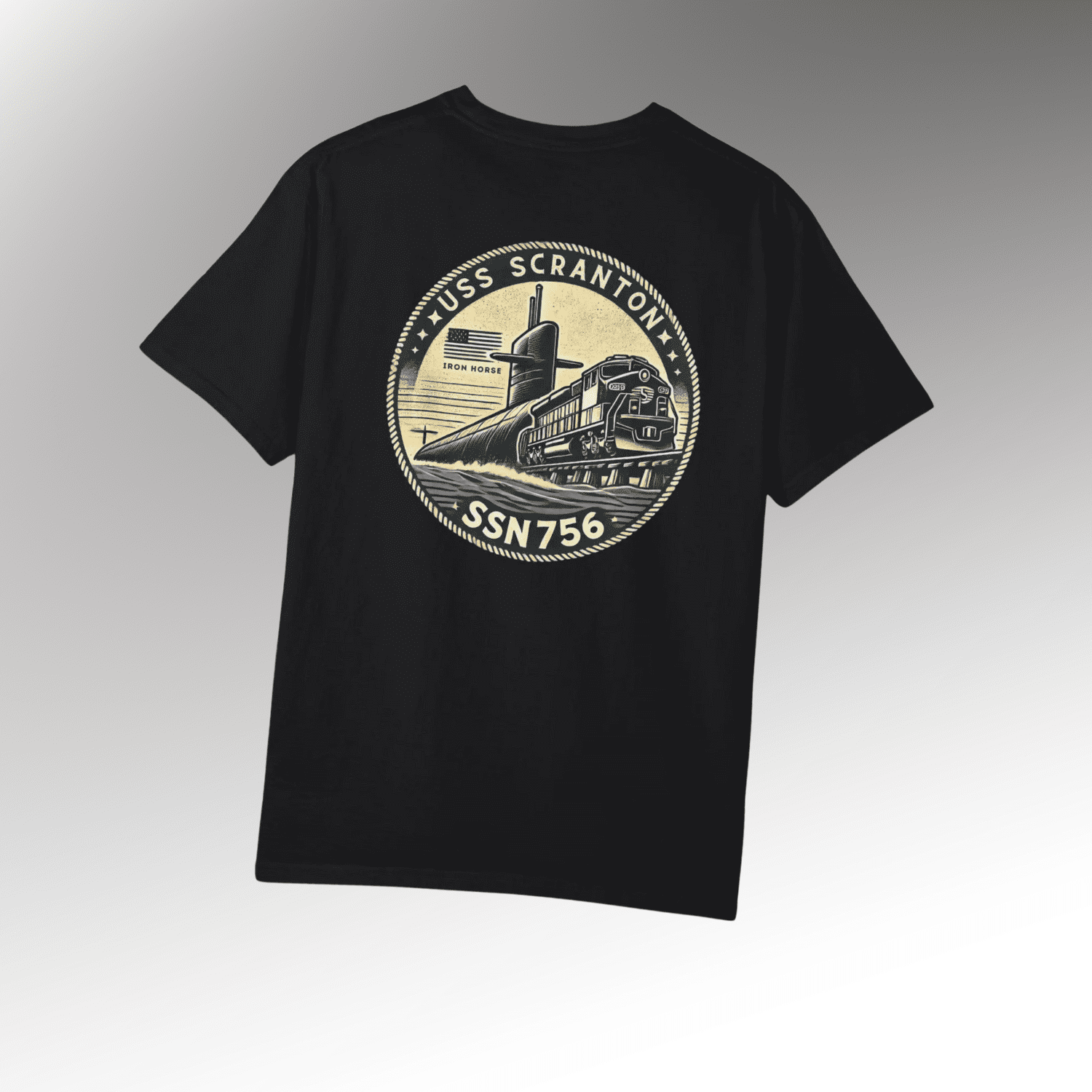 uss scranton ssn 756 submarine t shirt