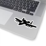 a 10 warthog silhouette sticker