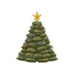 tactical christmas tree sticker military sandbag art
