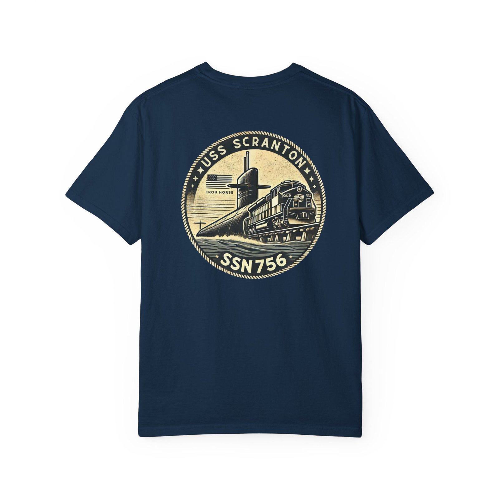 uss scranton ssn 756 submarine t shirt