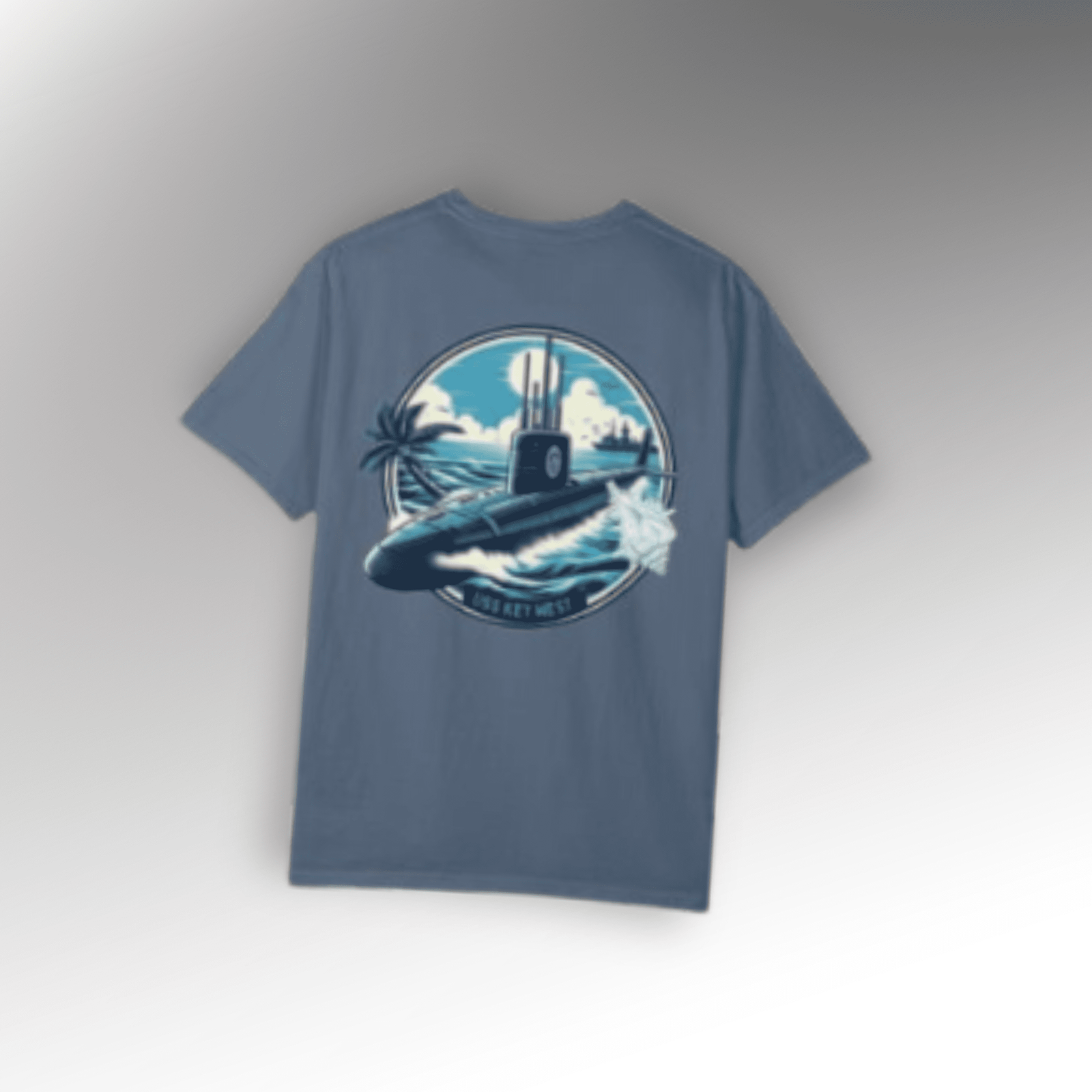 uss key west ssn 722 submarine t shirt